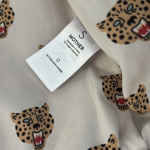 Mother Baseball Snap Jacket in Spot Me - Picture 4 of 6